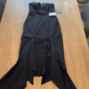 Strapless Black Dress